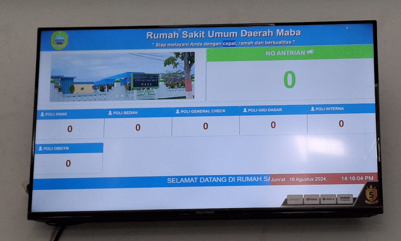 RSUD Maba Siap Meresmikan sistem informasi management Rumah Sakit (SIMRS)